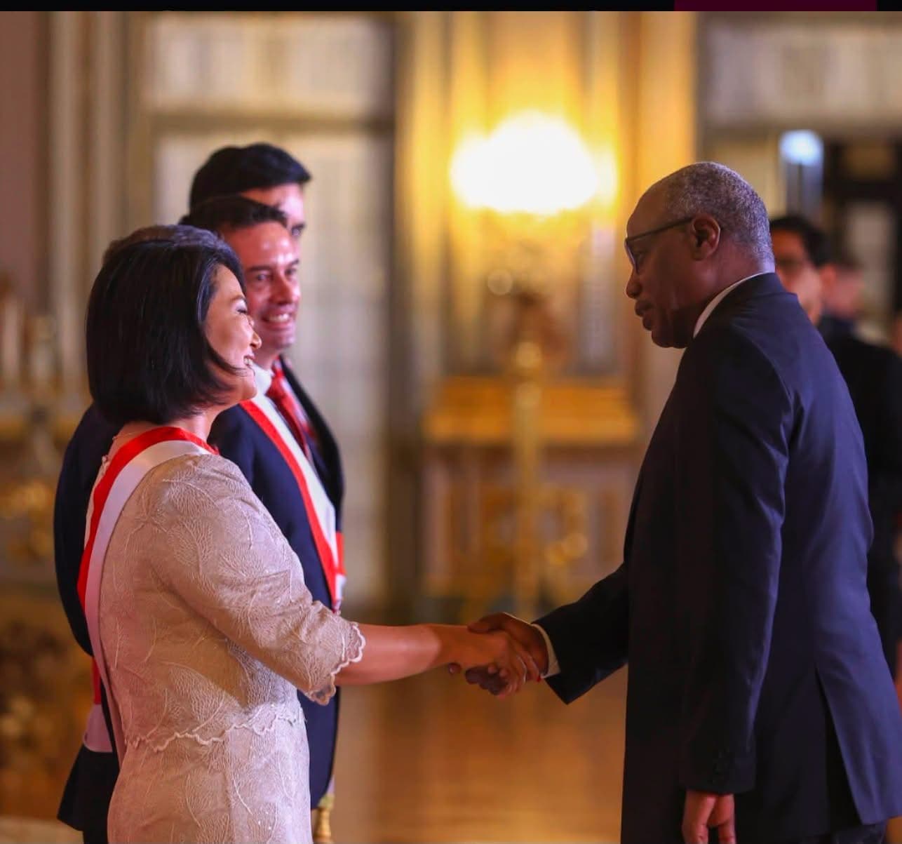 السودان يشارك في مراسم تنصيب رئيسة البيرو